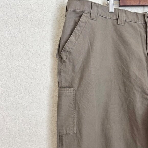Carhartt B151 Men’s Work Pants 50x32 Brown Loose Fit Canvas Utility - Picture 4 of 15